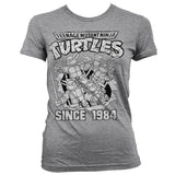 Billede af Ninja Turtles, Distressed Since 1984 T-Shirt (Kvinder)