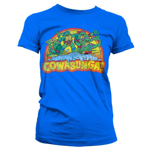 Billede af Ninja Turtles, Cowabunga T-shirt (Kvinder)