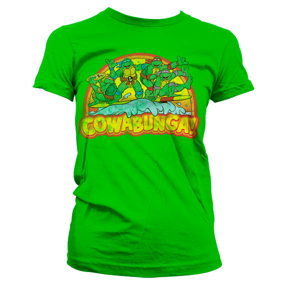 Billede af Ninja Turtles, Cowabunga T-shirt (Kvinder)