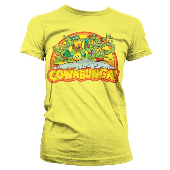 Billede af Ninja Turtles, Cowabunga T-shirt (Kvinder)