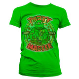 Billede af Ninja Turtles, Party Master Since 1984 T-Shirt (Kvinder)
