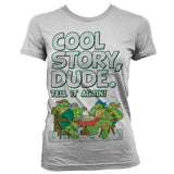 Billede af Ninja Turtles, Cool Story Dude T-Shirt (Kvinder)