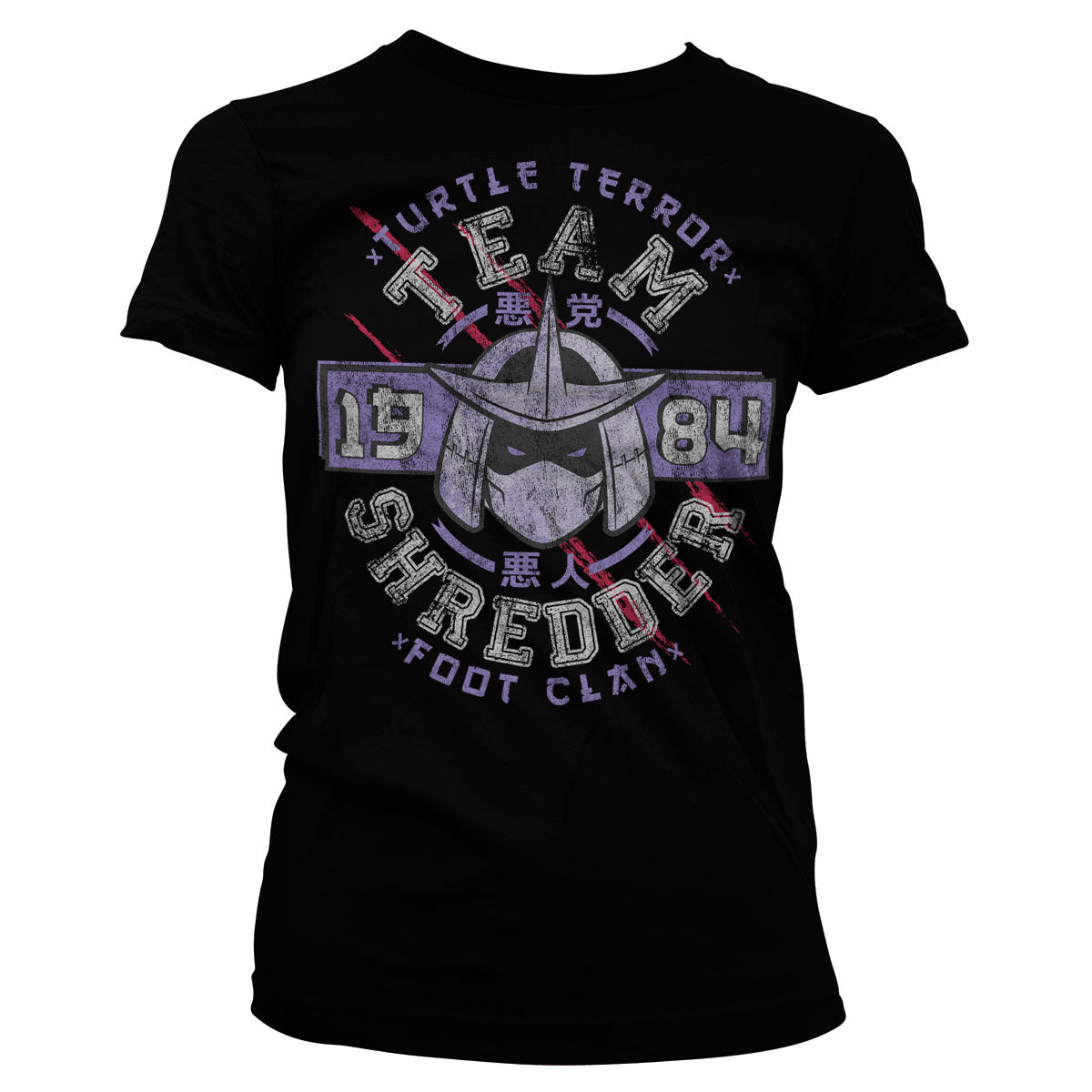 Billede af Ninja Turtles, Team Shredder T-Shirt (Kvinder)