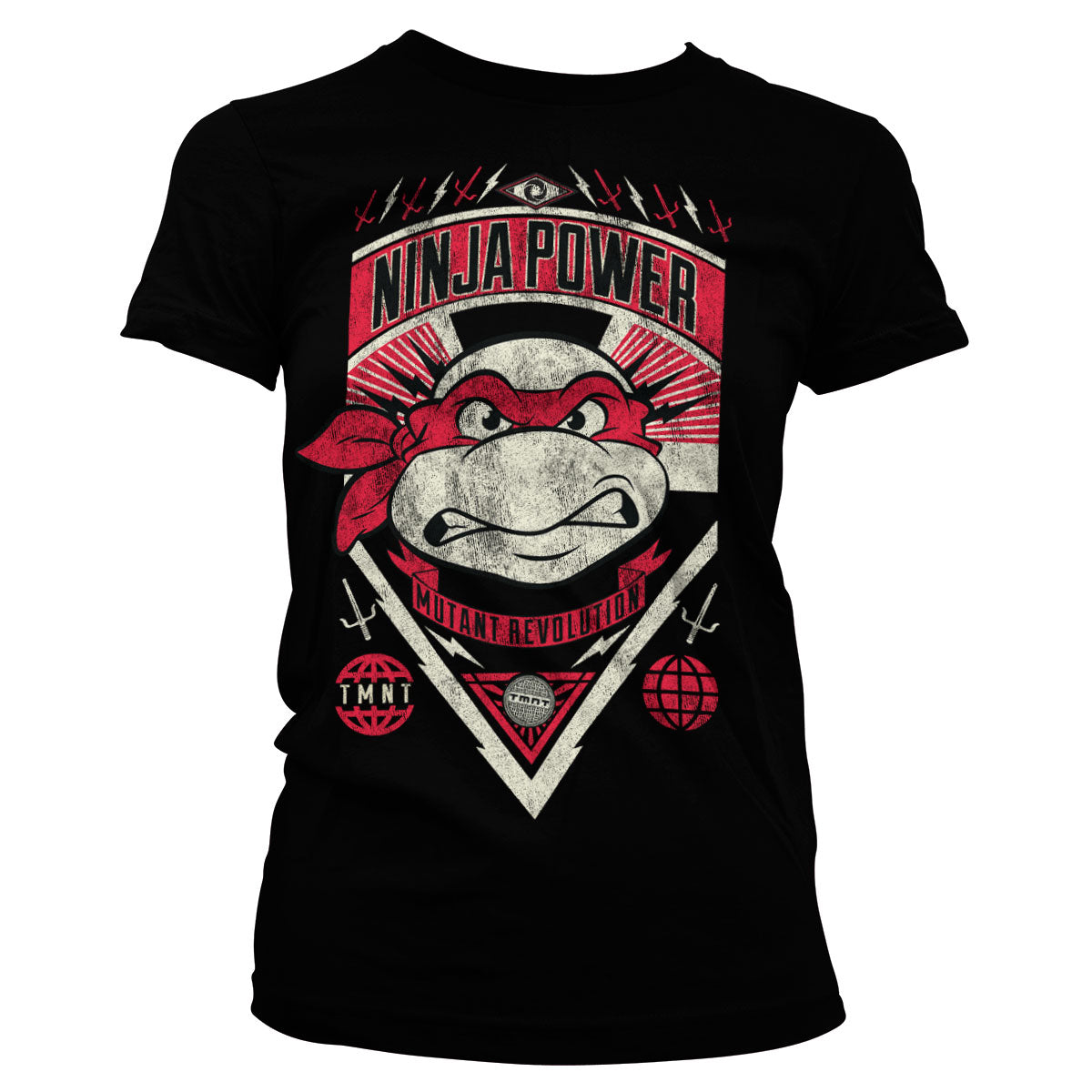 Billede af Ninja Turtles, Ninja Power T-Shirt (Kvinder)