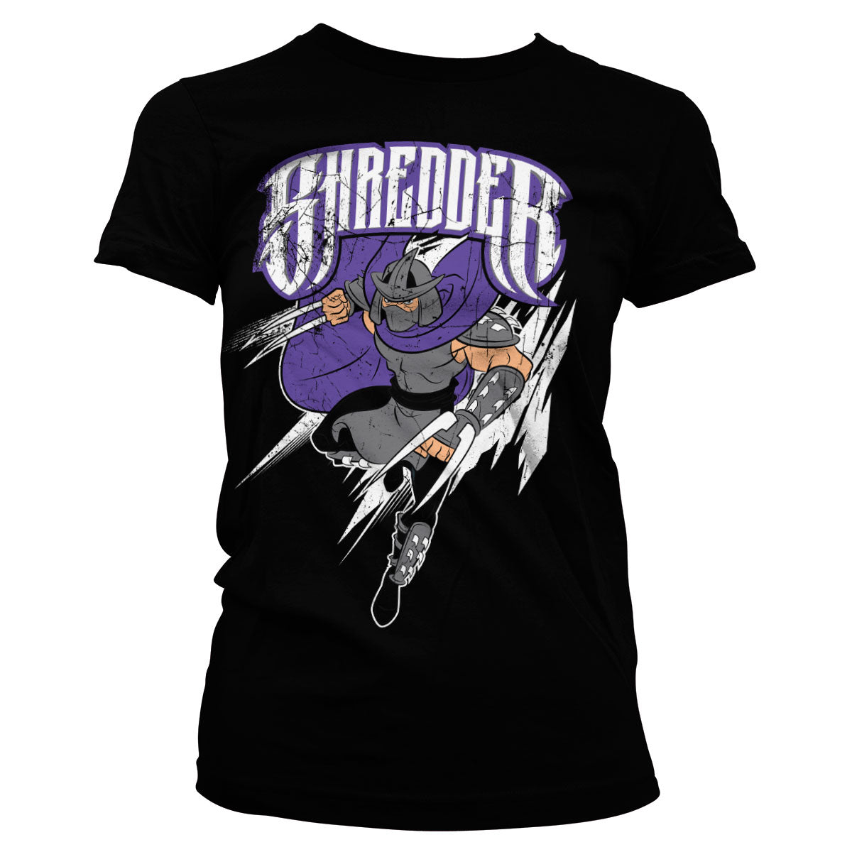 Billede af Ninja Turtles, The Shredder T-Shirt (Kvinder)