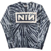 Nine Inch Nails: Logo Long Sleeve T-Shirt (Dip Dye)