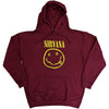 Nirvana: Yellow Smiley Pullover Hoodie