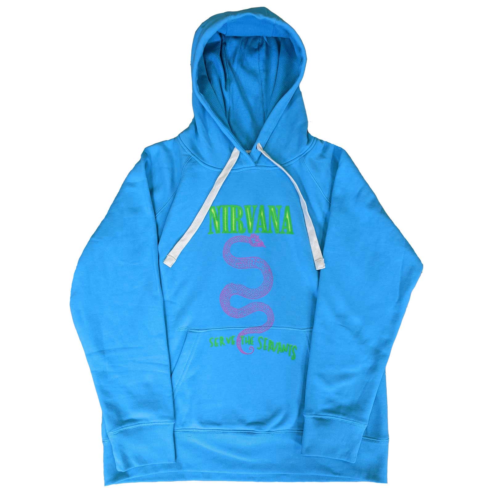 Nirvana: Serve The Servants Neon Pullover Hoodie