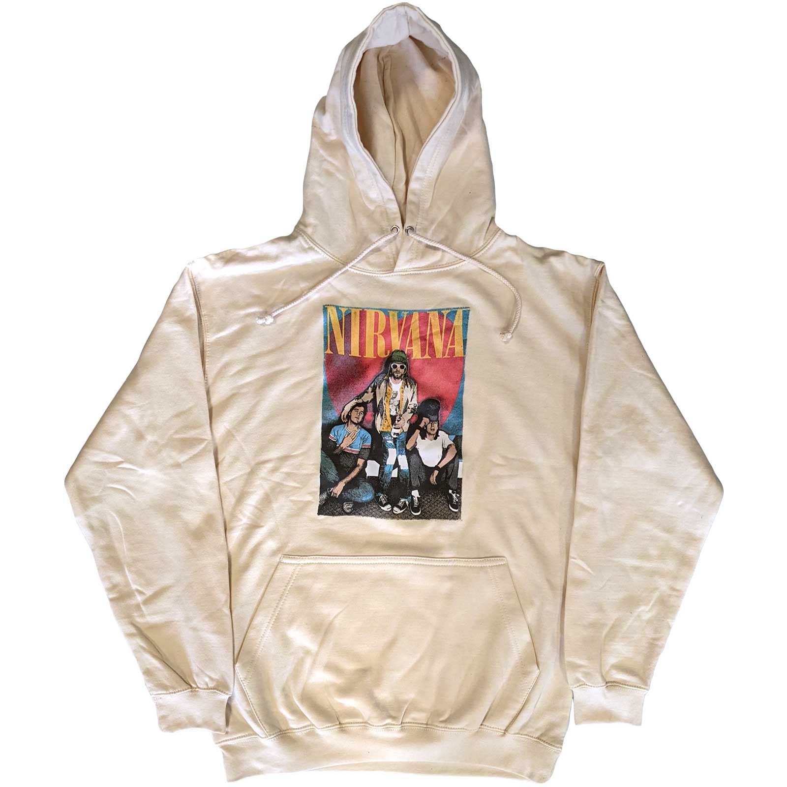 Nirvana: Trapper Hat Mono Logo Pullover Hoodie