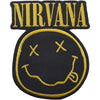 Nirvana: Logo & Smiley Standard Patch (Iron On)