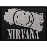 Nirvana: Smiley Paint Standard Patch (Iron On)