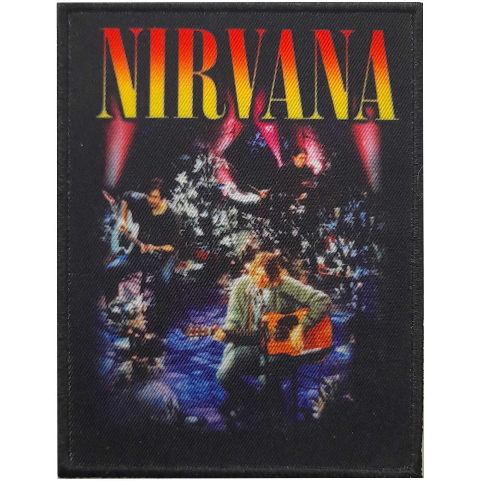 Nirvana: Unplugged Photo Standard Patch (Iron On)
