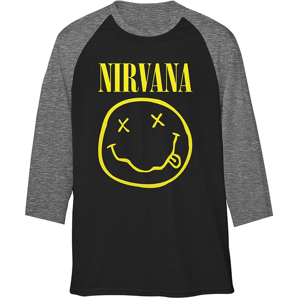 Billede af Nirvana Yellow Smiley T-shirt