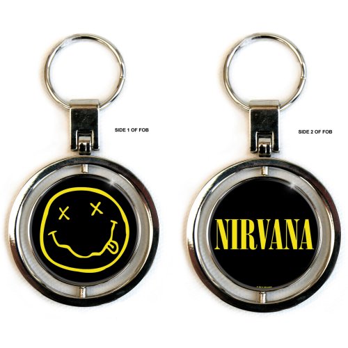 Billede af Nirvana Smiley Logo Nøglering