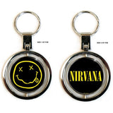 Billede af Nirvana Smiley Logo Nøglering