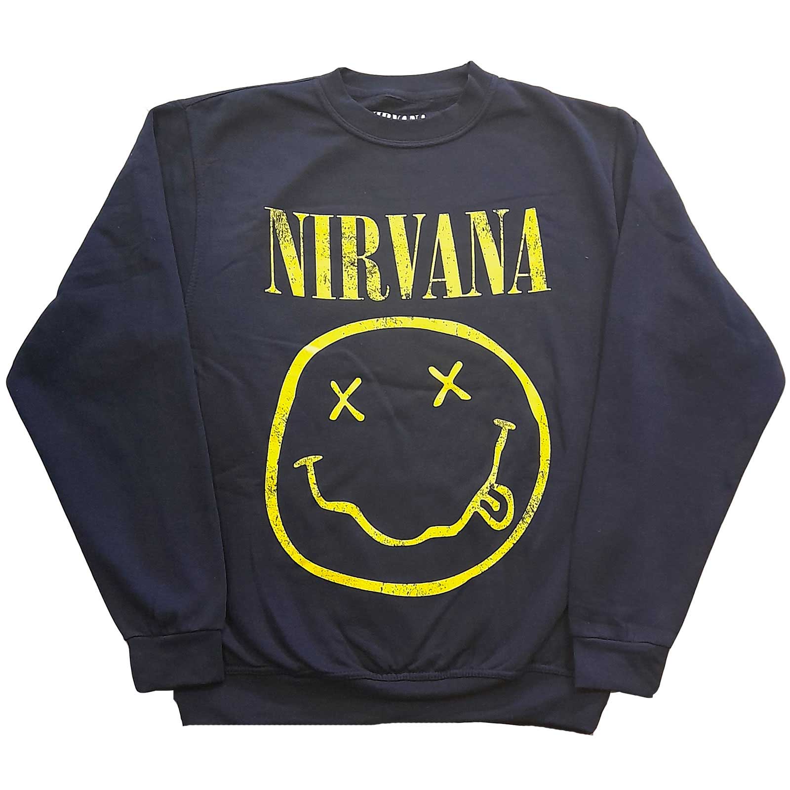 Nirvana: Yellow Smiley Sweatshirt