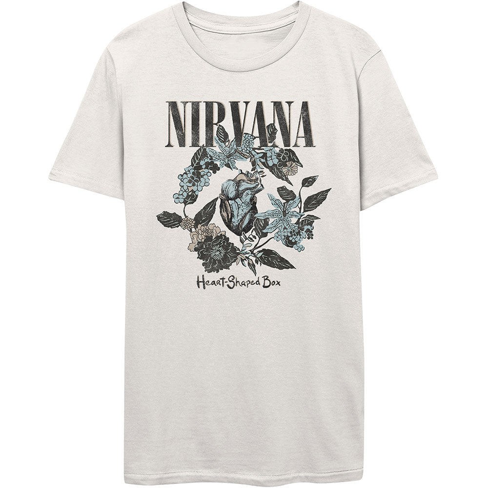 Nirvana, Heart Shape Box T-shirt