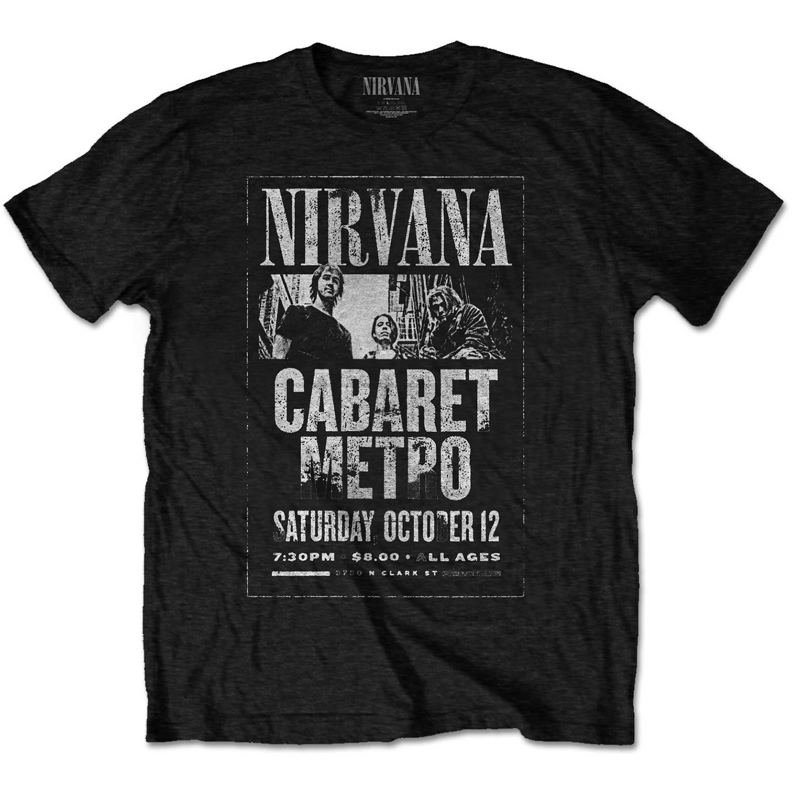 Nirvana: Cabaret Metro T-Shirt