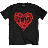 Nirvana: Poppy Heart T-Shirt