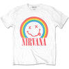 Nirvana: Smiley Rainbow T-Shirt