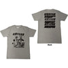 Nirvana: Incesticide Stacked Logo T-Shirt (Back Print)