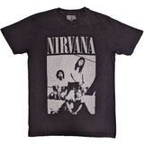 Nirvana: Sitting T-Shirt (Distressed)