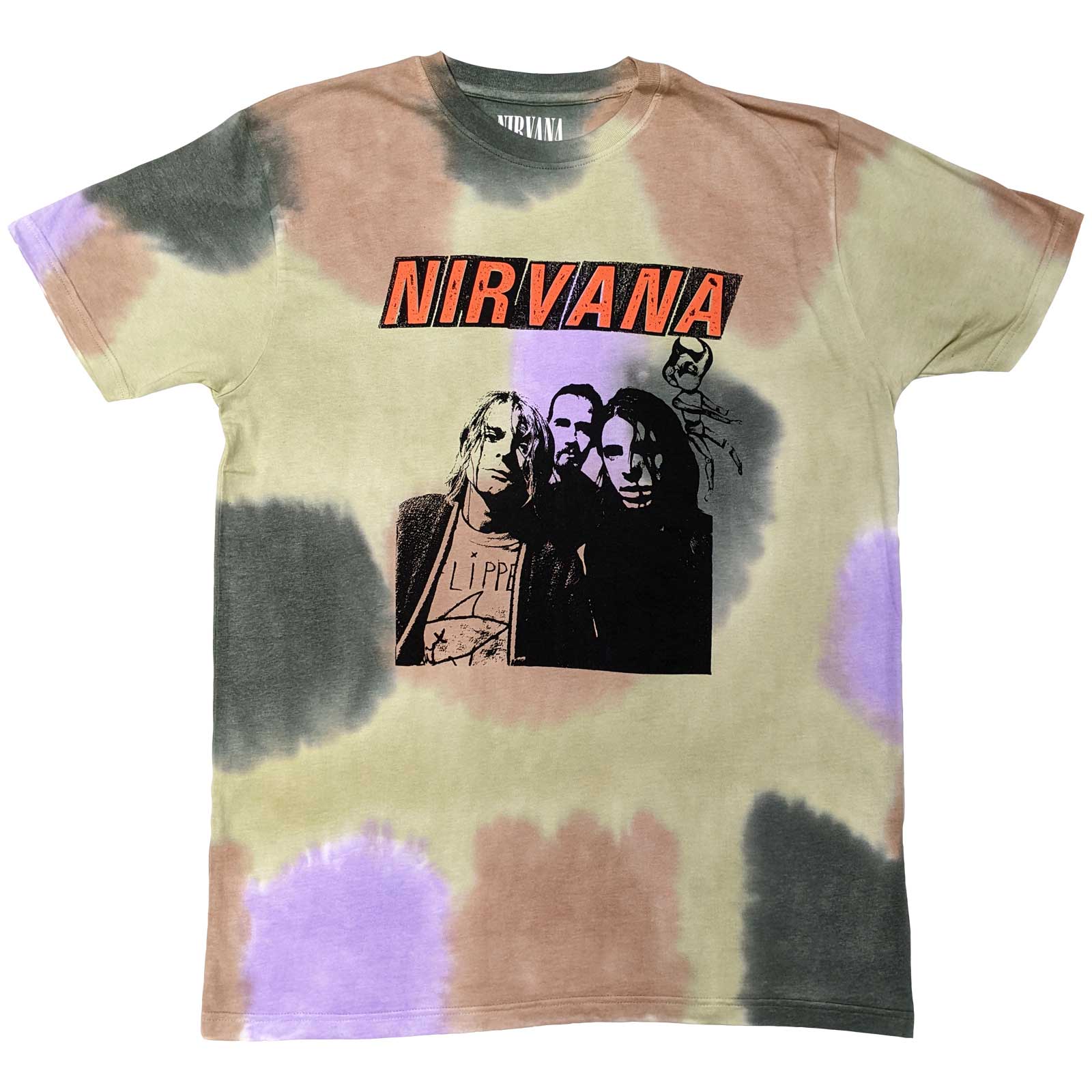 Nirvana: Flipper T-Shirt (Dye Wash)