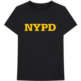 New York City, NYPD Text Logo T-shirt