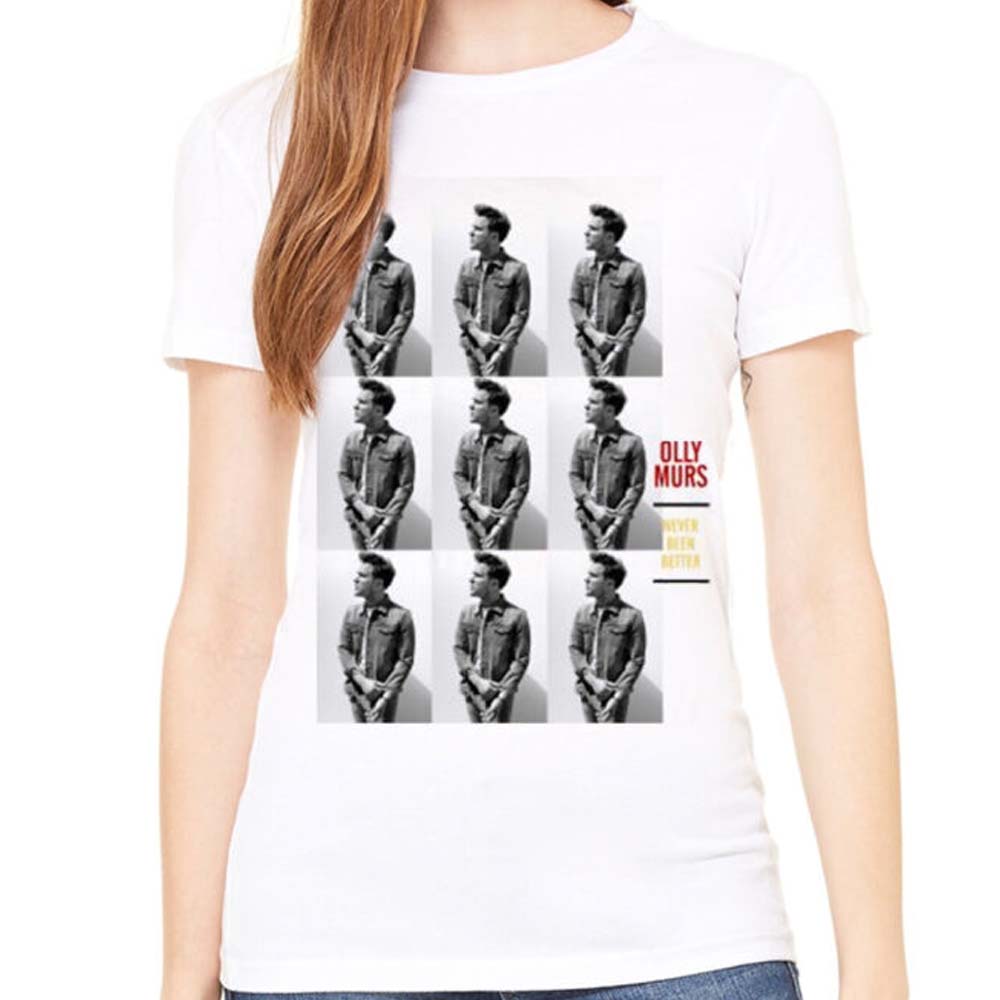 Billede af Olly Murs Never Been Better T-shirt til kvinder