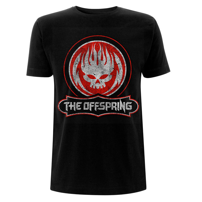 Billede af The Offspring Distressed Skull T-shirt