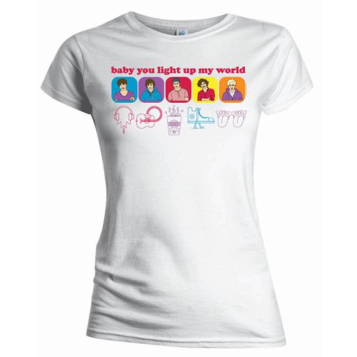 Billede af One Direction Line Drawing T-shirt til kvinder style