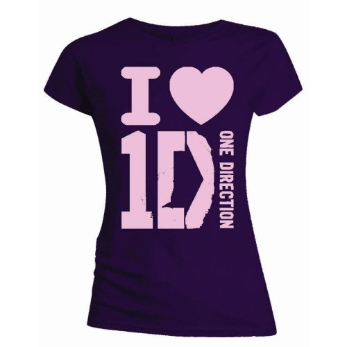 Billede af One Direction I Love T-shirt til kvinder