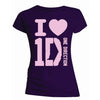 Billede af One Direction I Love T-shirt til kvinder