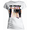 Billede af One Direction Flowers T-shirt til kvinder