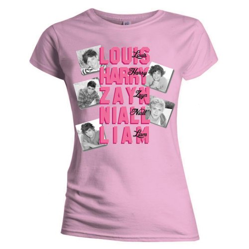 Billede af One Direction Names T-shirt til kvinder