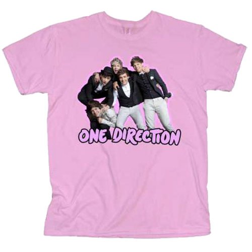 Billede af 1D (One Direction) Train Bundle 2 T-shirt til kvinder