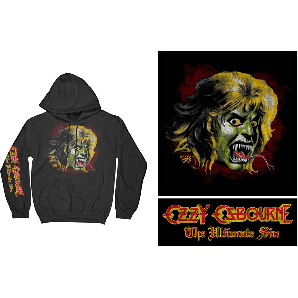 Ozzy Osbourne: Ozzy Demon Pullover Hoodie