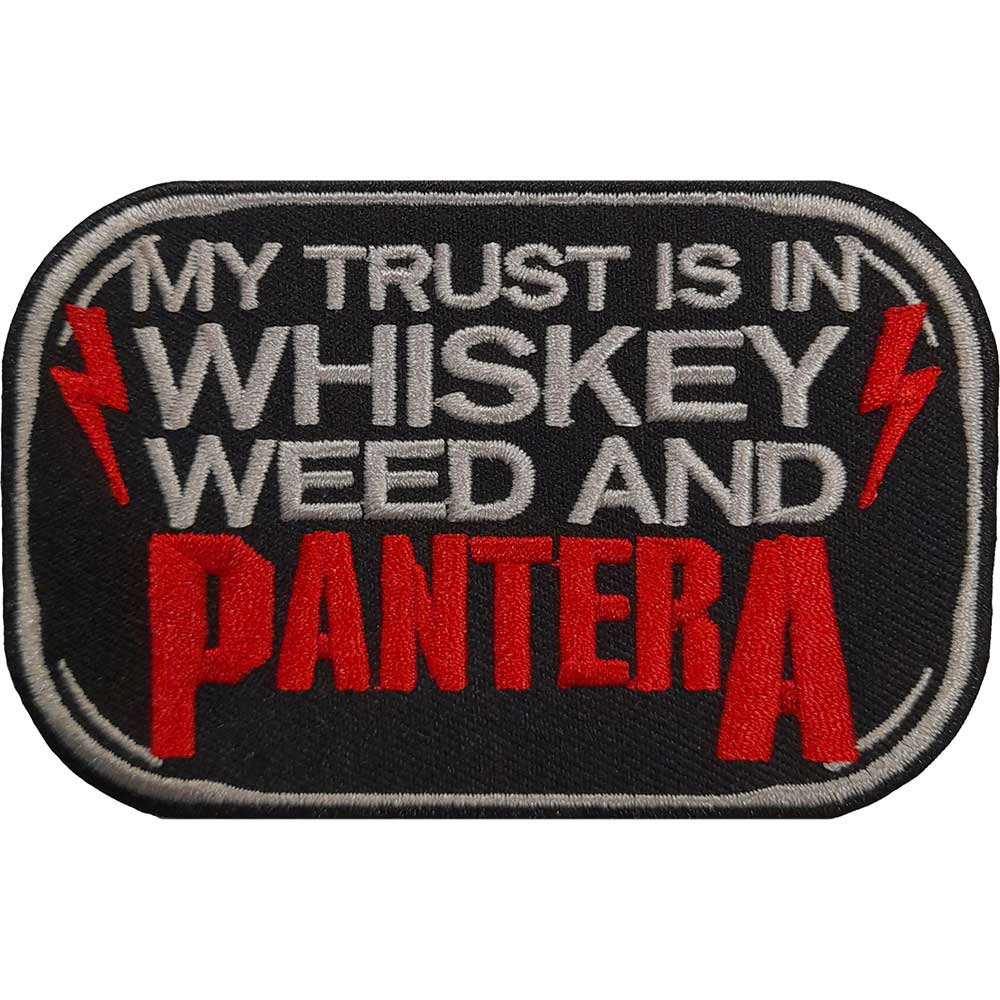 Pantera: Whiskey Standard Patch