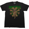 Pantera: Skull & Snake Embellished T-Shirt (Diamante)