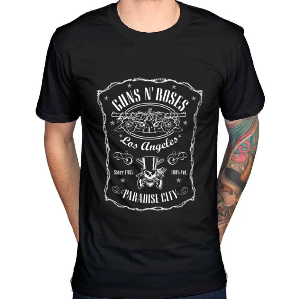Billede af Guns N' Roses Paradise City Label T-shirt