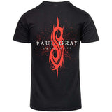 Billede af Slipknot Paul Gray T-shirt back