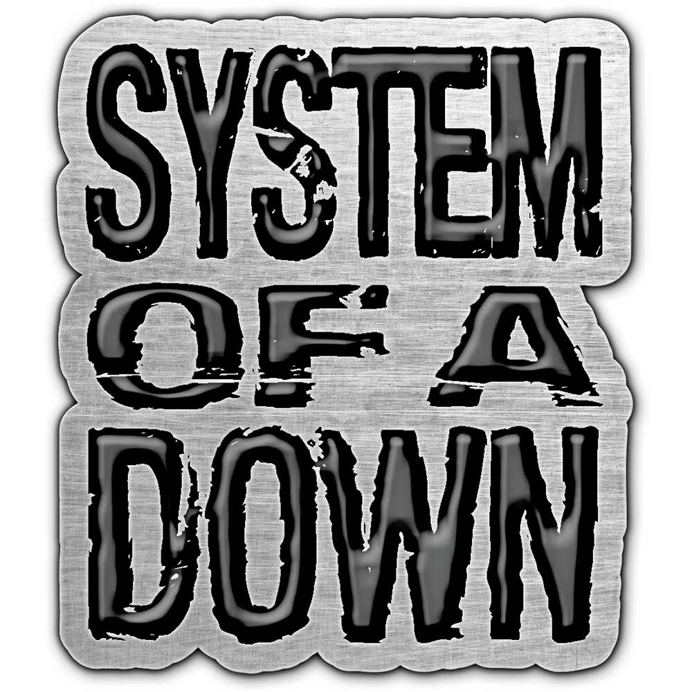 System Of A Down: Logo Pin Badge (Enamel Infill)