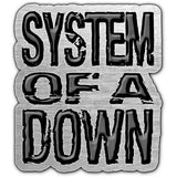 System Of A Down: Logo Pin Badge (Enamel Infill)