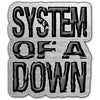 System Of A Down: Logo Pin Badge (Enamel Infill)