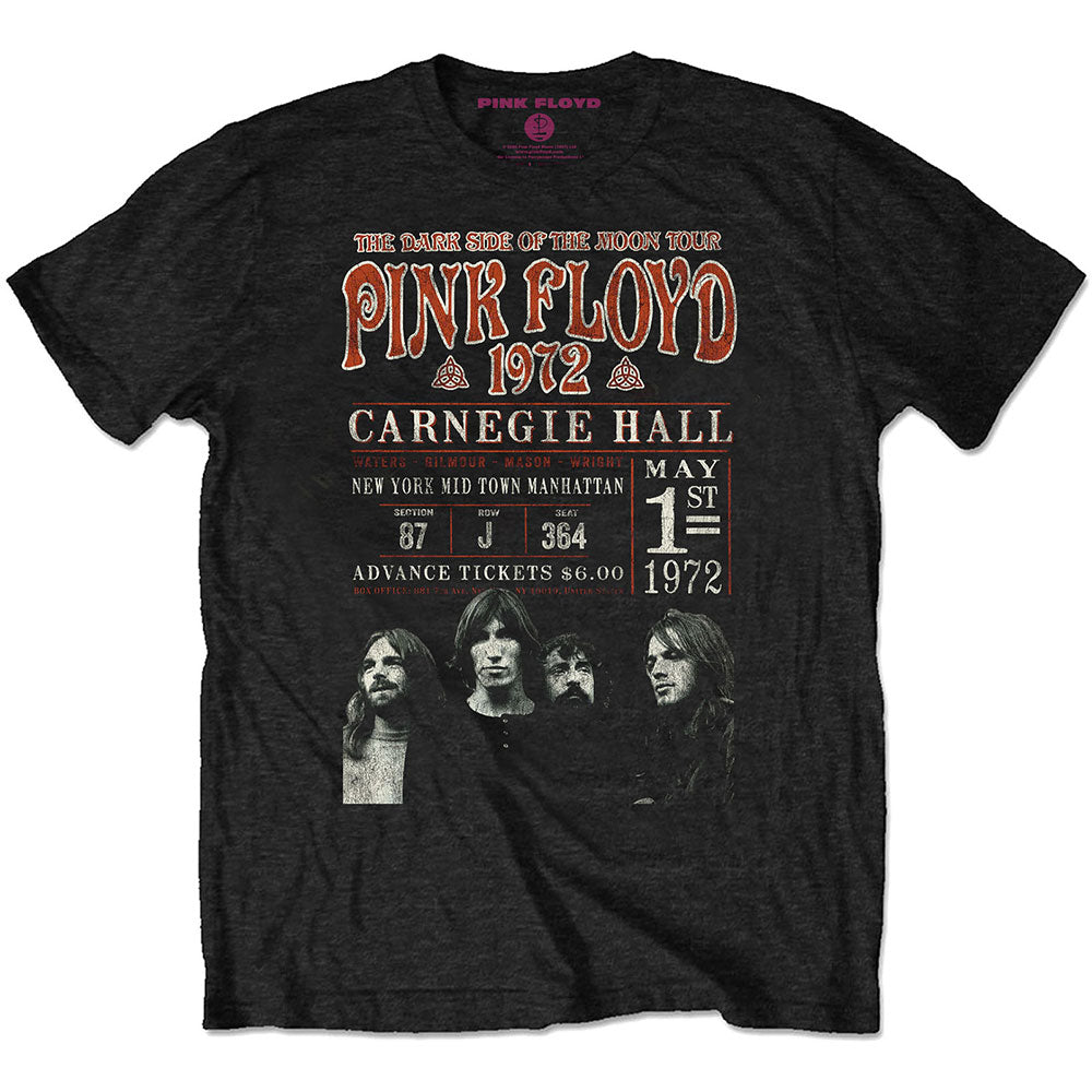 Pink Floyd: Carnegie '72 Eco T-Shirt