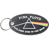 Billede af Pink Floyd Dark Side of the Moon Oval Black Border Nøglering