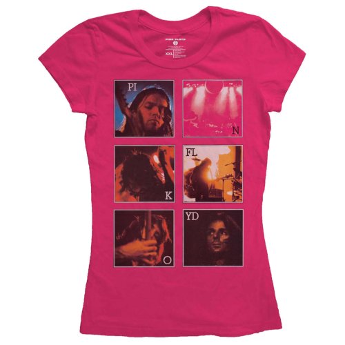 Billede af Pink Floyd Live Poster T-shirt til kvinder