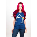 Billede af Pink Floyd Dark Side of the Moon T-shirt til kvinder model