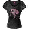 Billede af Pink Floyd Animals Pig T-shirt til kvinder