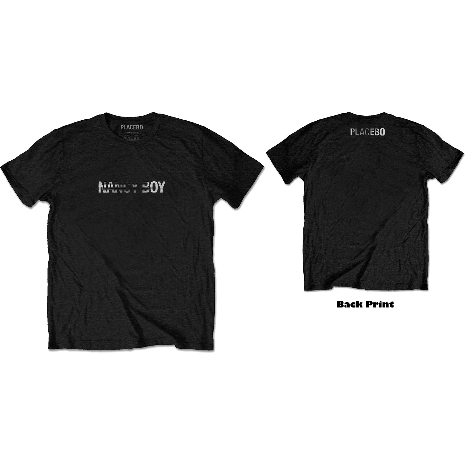 Placebo: Nancy Boy T-Shirt (Back Print)
